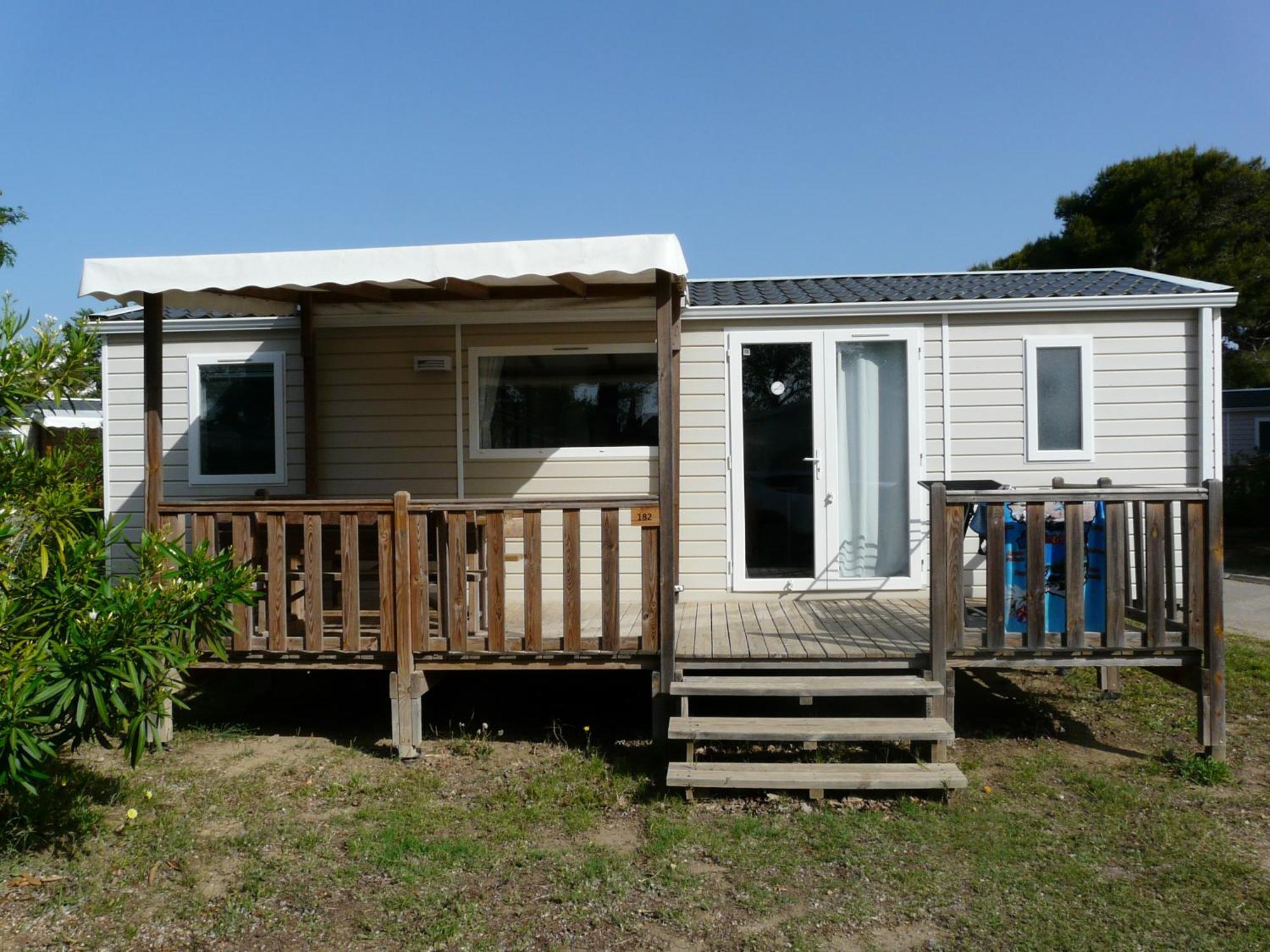Mobil-Home Pour 6 Personnes Narbonne Bagian luar foto